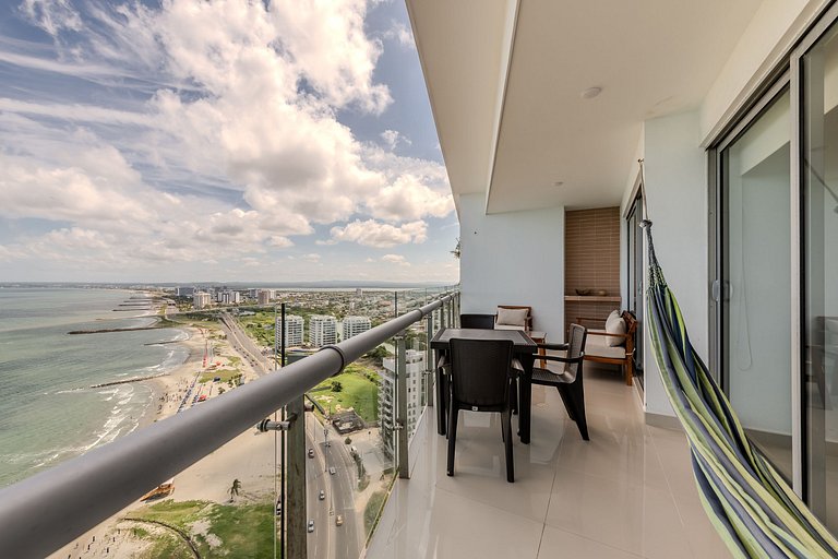 24th floor ocean view 2BR