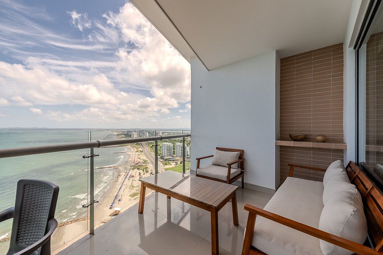 24th floor ocean view 2BR