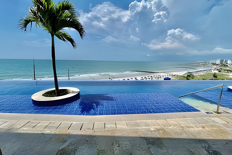 Piso 24 vista al mar 2BR