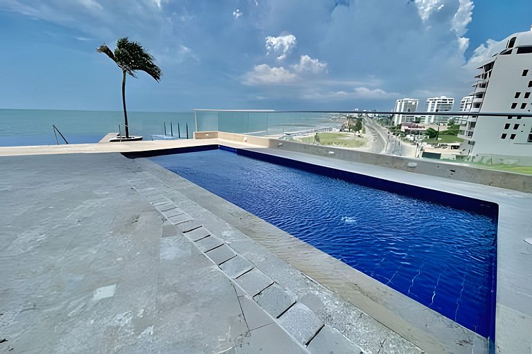 Piso 24 vista al mar 2BR