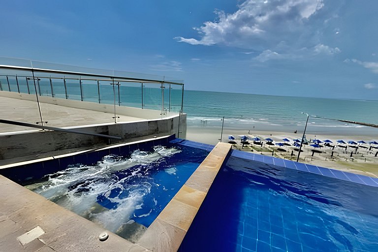 Piso 24 vista al mar 2BR