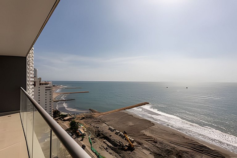 Sea View and Historic Center “Morros City” 2BR