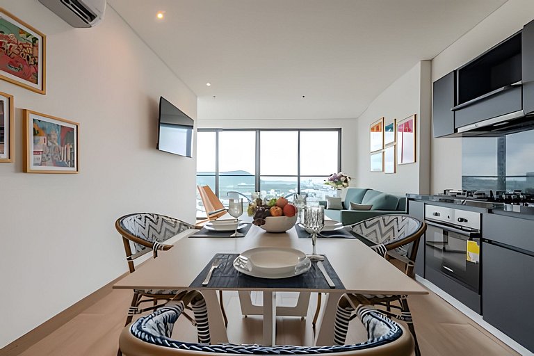 Modern 2BR Brand New/ Panoramic and Infinite Pool