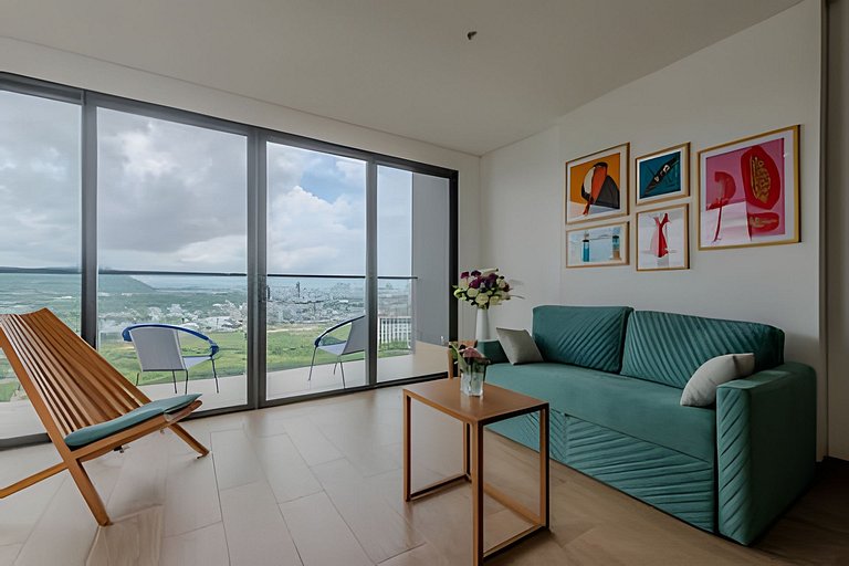 Modern 2BR Brand New/ Panoramic and Infinite Pool