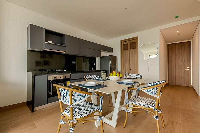 Modern 2BR Brand New/ Panoramic and Infinite Pool