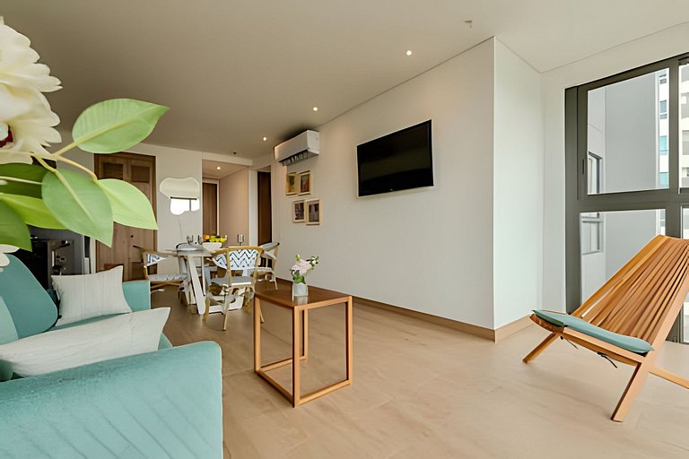 Modern 2BR Brand New/ Panoramic and Infinite Pool