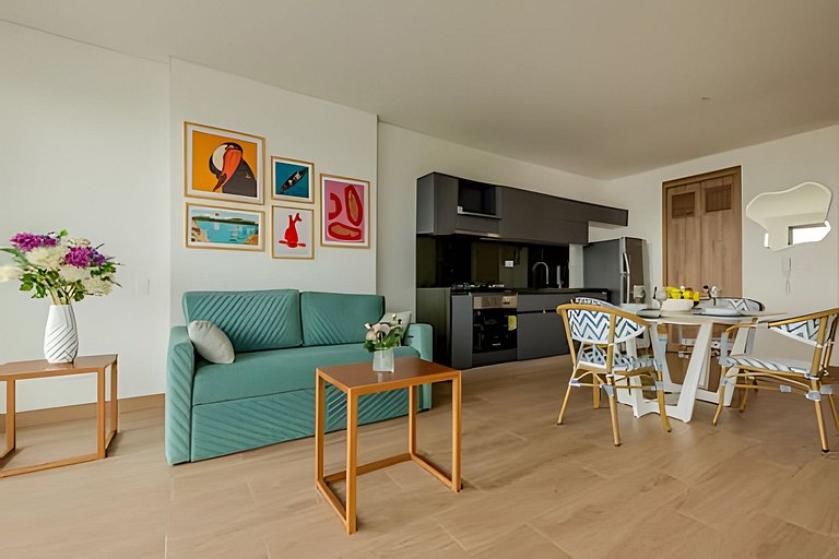 Modern 2BR Brand New/ Panoramic and Infinite Pool