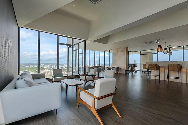 Modern 2BR Brand New/ Panoramic and Infinite Pool