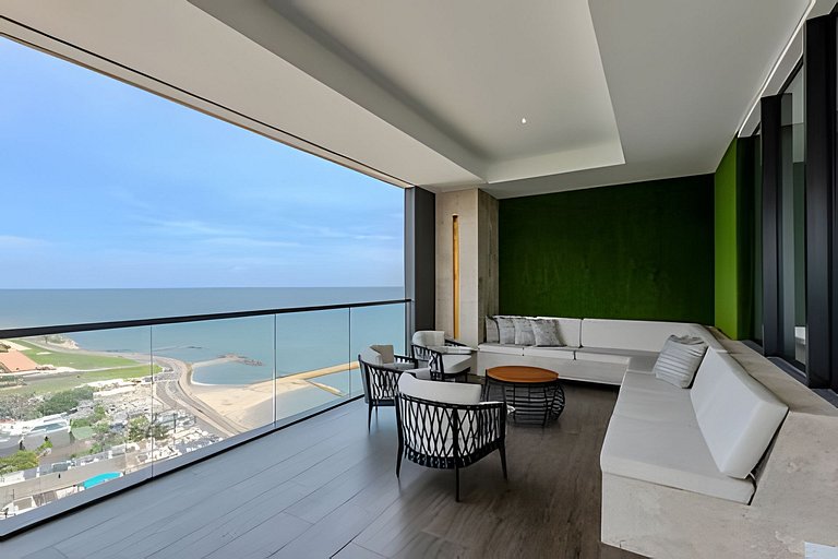 Modern 2BR Brand New/ Panoramic and Infinite Pool