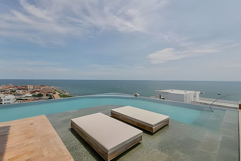 Modern 2BR Brand New/ Panoramic and Infinite Pool