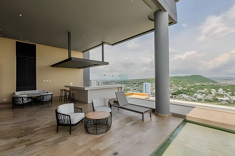 Modern 2BR Brand New/ Panoramic and Infinite Pool