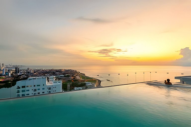 Modern 2BR Brand New/ Panoramic and Infinite Pool