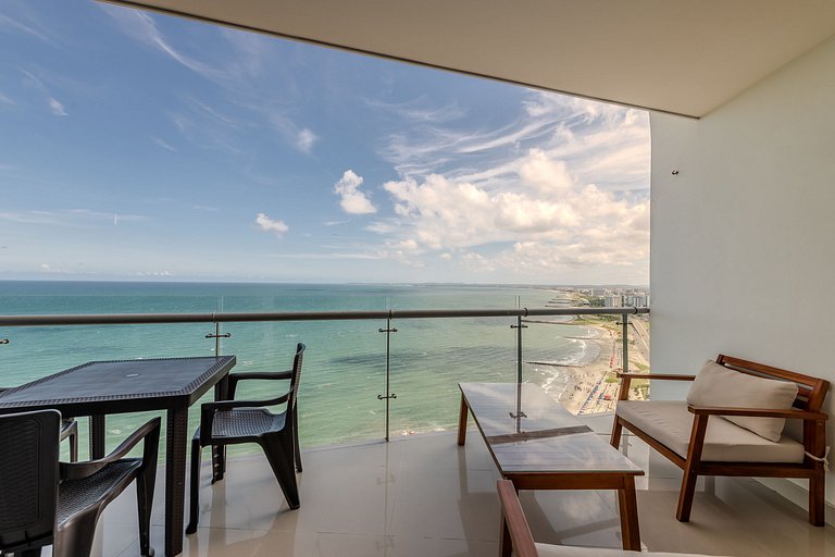 Piso 24 vista al mar 2BR