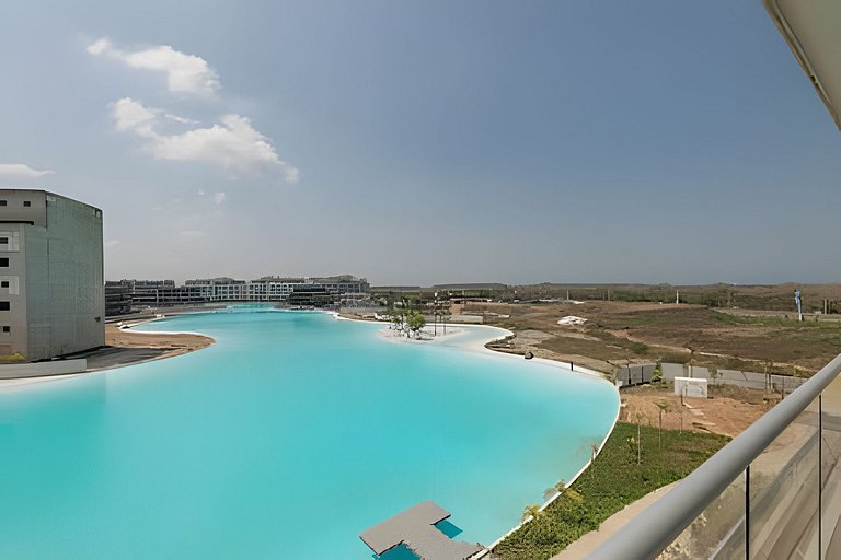 Mágico Oasis en Baia Kristal Vista a la Laguna 2BR