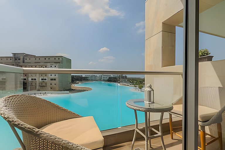 Mágico Oasis en Baia Kristal Vista a la Laguna 2BR