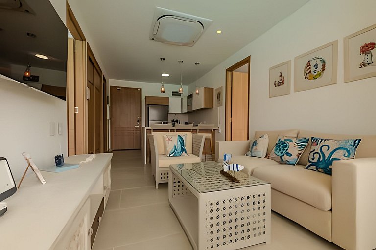 Mágico Oasis en Baia Kristal Vista a la Laguna 2BR