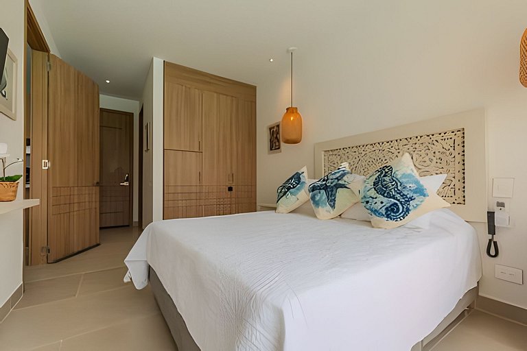 Mágico Oasis en Baia Kristal Vista a la Laguna 2BR