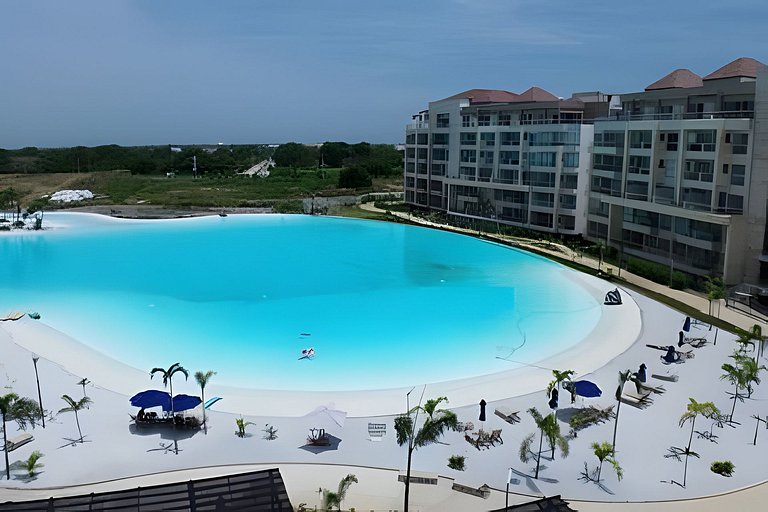 Vista a Laguna de Kristal + Bote inflable
