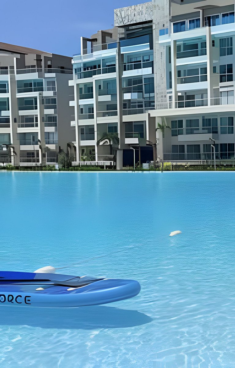 Vista a Laguna de Kristal + Bote inflable