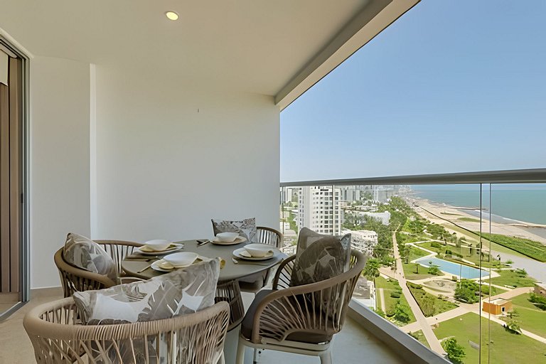Nueva, Lujosa y Exclusiva Suite Vista al Mar
