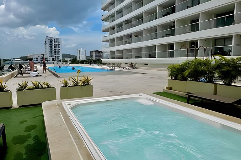 Nueva, Lujosa y Exclusiva Suite Vista al Mar