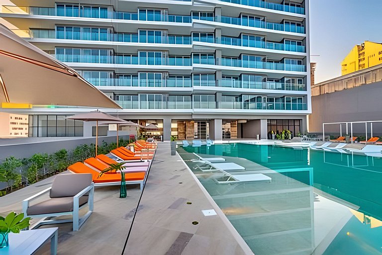 Exclusivo apartamento/ vista al mar/ piso 36