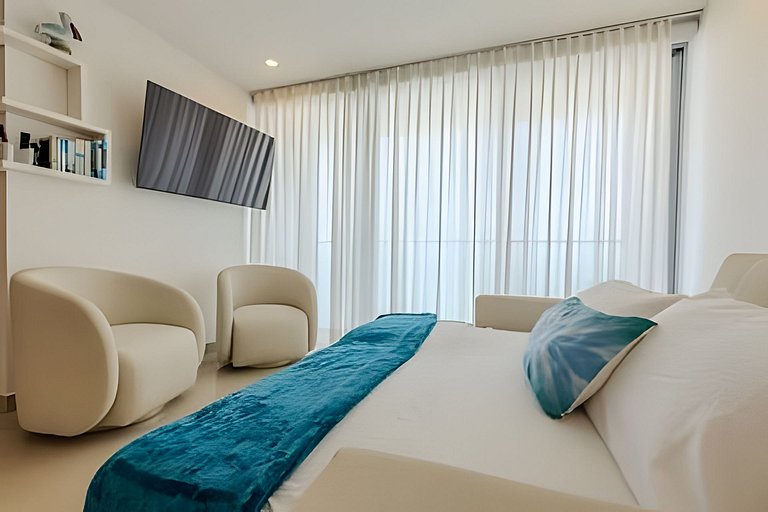 Exclusivo apartamento/ vista al mar/ piso 36