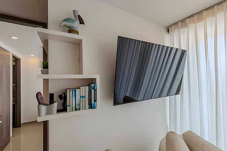 Exclusivo apartamento/ vista al mar/ piso 36