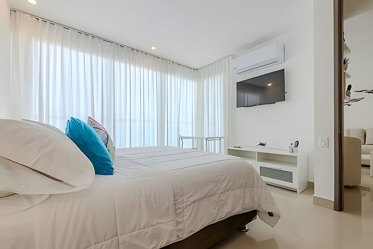 Exclusivo apartamento/ vista al mar/ piso 36