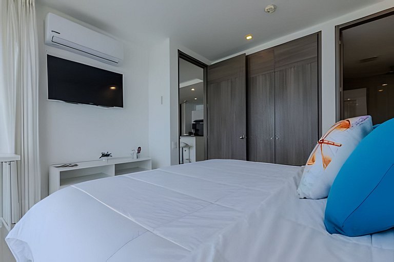 Exclusivo apartamento/ vista al mar/ piso 36