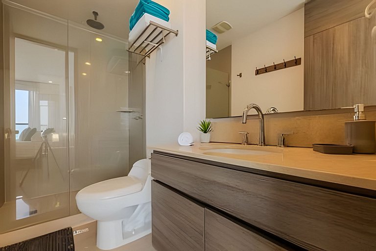 Exclusivo apartamento/ vista al mar/ piso 36