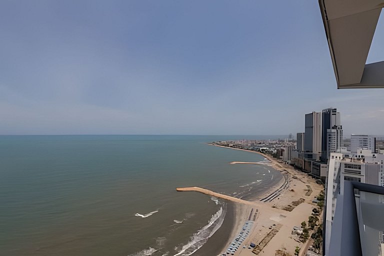 Exclusivo apartamento/ vista al mar/ piso 36