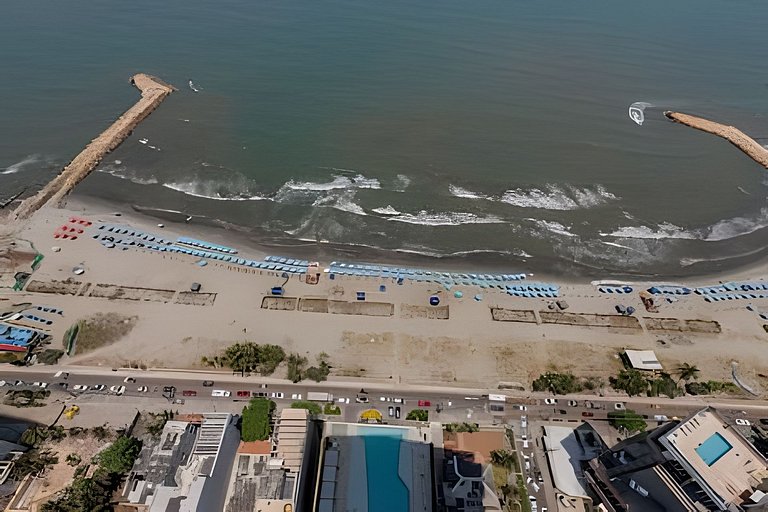 Exclusivo apartamento/ vista al mar/ piso 36