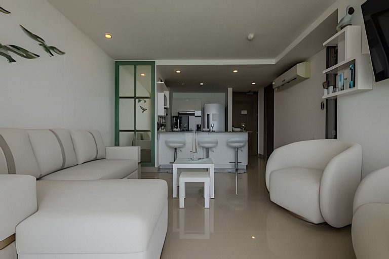 Exclusivo apartamento/ vista al mar/ piso 36