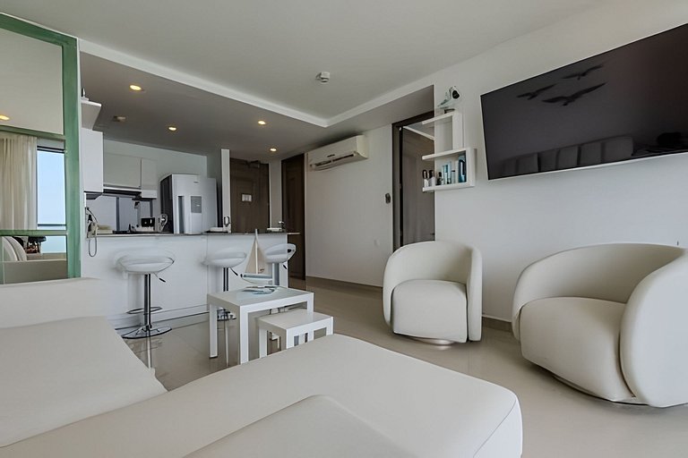 Exclusivo apartamento/ vista al mar/ piso 36