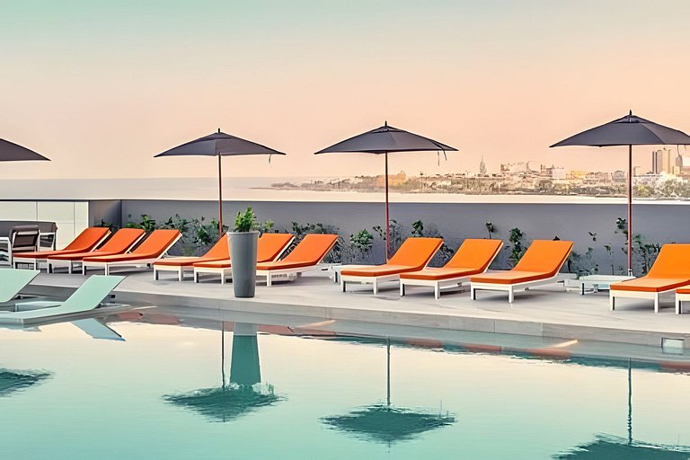 Exclusivo apartamento/ vista al mar/ piso 36