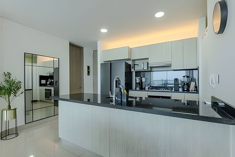 Exclusivo apartamento con vista a la bahía piso 22