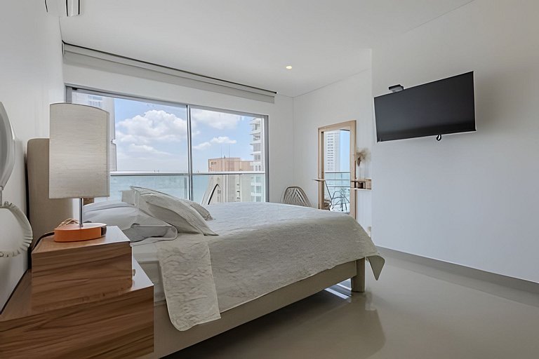 Exclusivo apartamento con vista a la bahía piso 22