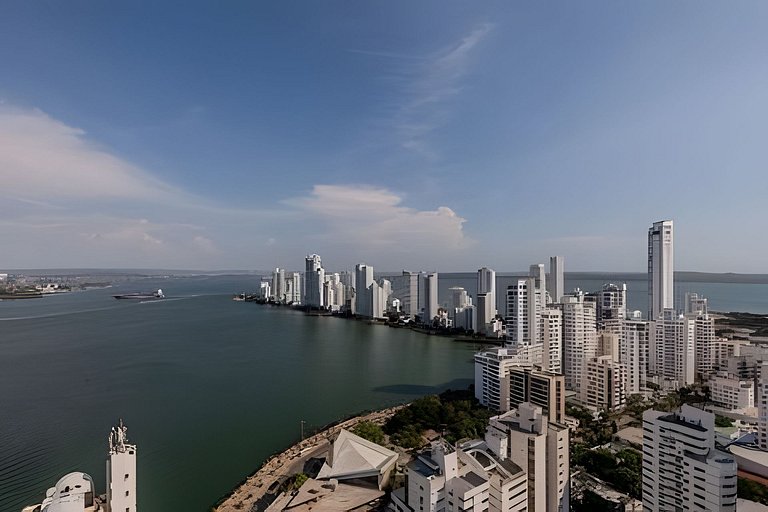 Apartamento impresionante vista a la bahía 3207