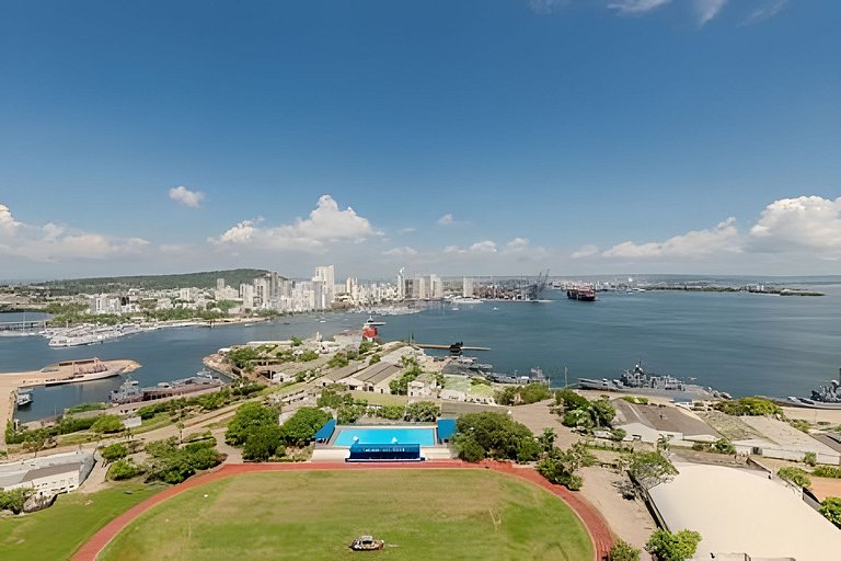 Luxury H2/ Piso 19/ Sea Bay View & Historic Center