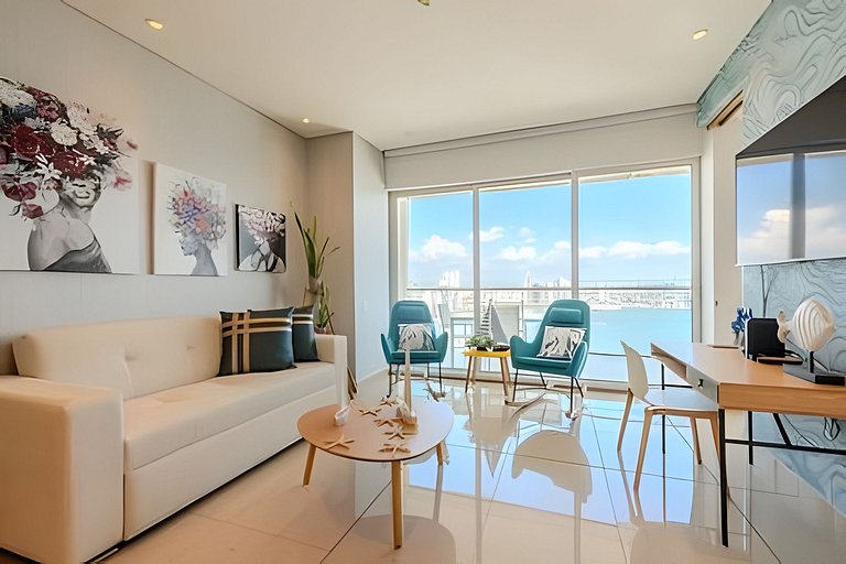 Luxury H2/ Piso 19/ Sea Bay View & Historic Center