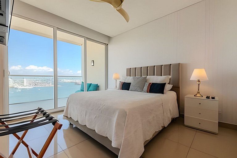 Luxury H2/ Piso 19/ Sea Bay View & Historic Center
