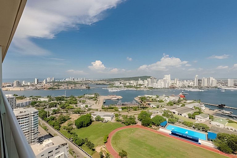 Luxury H2/ Piso 19/ Sea Bay View & Historic Center