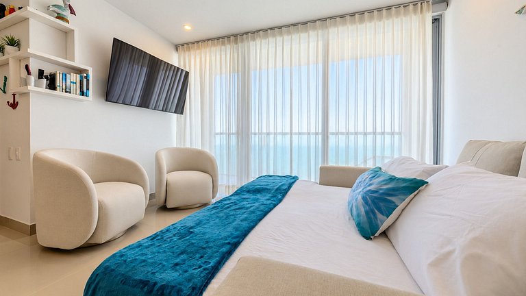 Exclusivo Vista al Mar y Centro Histórico 36fl
