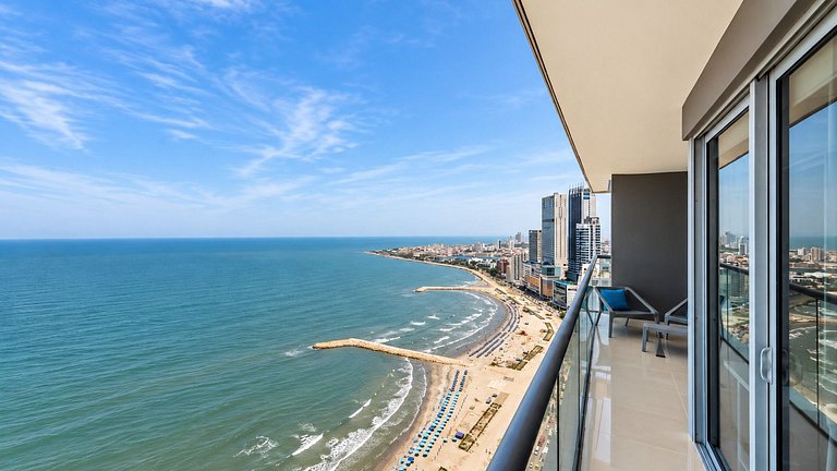 Exclusivo Vista al Mar y Centro Histórico 36fl