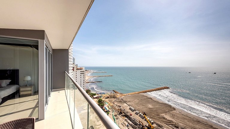 Sea View and Historic Center “Morros City” 2BR