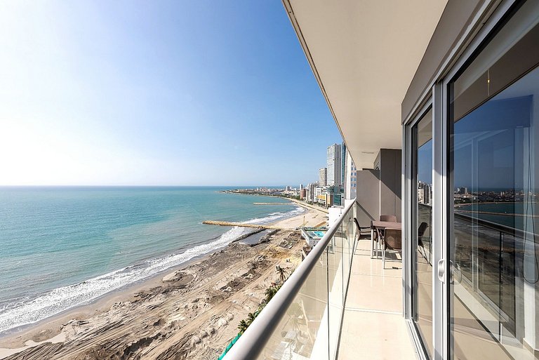 Sea View and Historic Center “Morros City” 2BR
