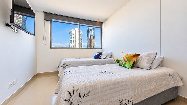 Sea View and Historic Center “Morros City” 2BR