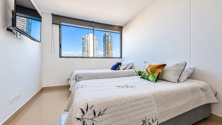 Sea View and Historic Center “Morros City” 2BR