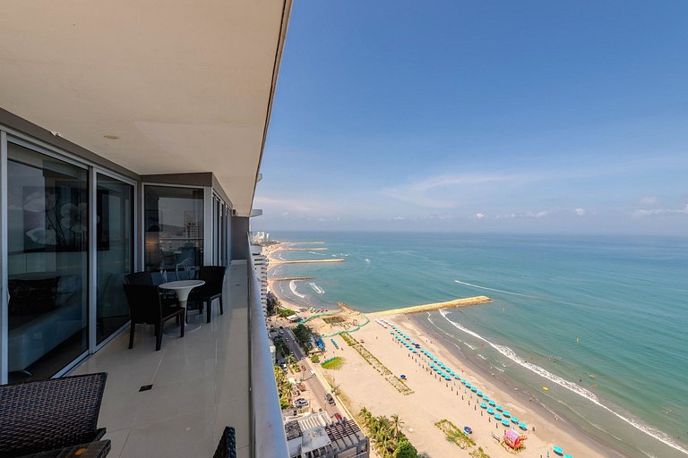 Lujoso Vista al Mar, Centro Histórico Morros City